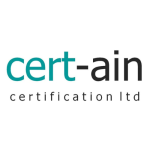 Cert-ain Certification logo
